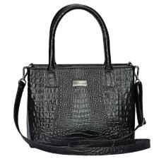 Imagem de Bolsa Feminina Média Tiracolo Transversal em Couro