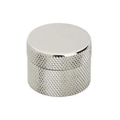 Imagem de Amerock Puxador de armário de níquel polido com diâmetro de 32 mm (1-1/4")