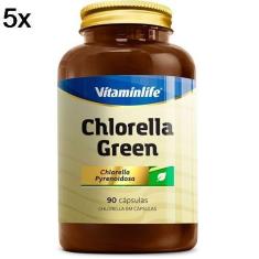 Imagem de Kit 5X Chlorella Green - 90 Cápsulas - Vitaminlife