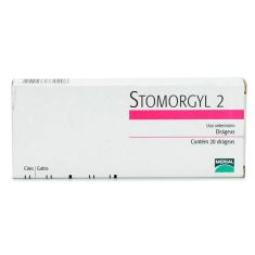 Imagem de Antibiótico Merial Stomorgyl 20 Para Cães E Gatos - 10 Comprimidos