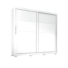 Imagem de Guarda Roupas Casal 2 Portas de Correr 4 Gavetas Premier Zanzini Branco