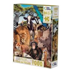 Imagem de Quebra Cabeca 1000 Pecas Turma Da Floresta Pais E Filhos