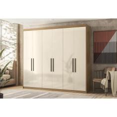 Imagem de Guarda Roupa Casal Ambiente Venice 62080 Amendola Off White - Demóbile