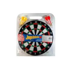 Imagem de Jogo De Dardos 30cm X 12m Dupla Face 1 Tabuleiro E 4 Dardos