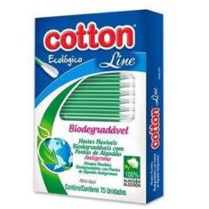 Imagem de Hastes Flexíveis Biodegradáveis 75 unidades - Cotton Line