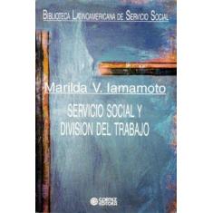 Imagem de Servicio Social Y División Del Trabajo - Capa Comum - 9788524906565