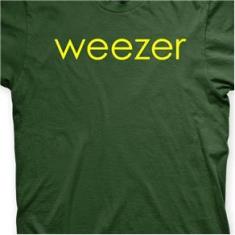Imagem de Camiseta Weezer Musgo e  em Silk 100% Algodão