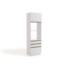 Imagem de Módulo Cozinha Kappesberg Maxxi Paneleiro G750 C/ 1 Porta E 3 Gavetas 70cm Polipropileno Branco