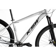 Imagem de Bicicleta Aro 29 Bike Ksw Mtb 12v Marchas K7 11-50 Quadro em Alumínio 6061 (Branco, 21)