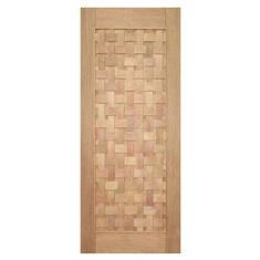 Imagem de Porta De Madeira Maci a Couro Tran ado Casmavi De Cedro Arana