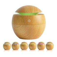 Imagem de Umidificador Difusor Aromatizador Usb 130ml Ultrassônico Led Bolinha M