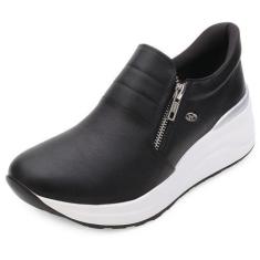 Imagem de Tênis Anabela Casual Conforto Slip On Via Marte