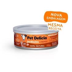 Imagem de Ração Úmida Pet Delícia Cães Jardineira Frango -110g - PET DELICIA
