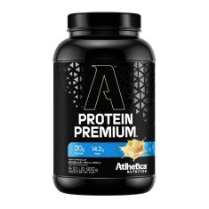 Imagem de Proteina Whey Premium Isolado 900g Baunilha - Atlhetica