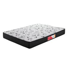 Imagem de Colchão Casal Cristal Basic Mola Bonnel (20x138x188) Preto e Branco