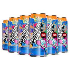 Imagem de 3VS Nutrition Pré Treino Prohibido Fuel Sabor Ponche de Frutas Pack Com 6 Unidades De 473ml