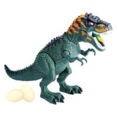 Imagem de Dinossauro Tiranossauro Com Luz, Som e Ovo DMT5400 - DM Toys