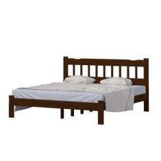 Imagem de Cama King Size Mad Reforçada Perola Cor Castanho - Nemargi