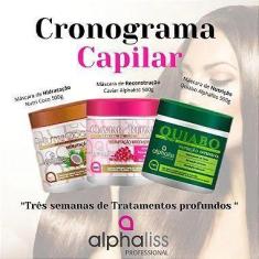 Imagem de Cronograma Capilar Alphaliss 3X500gr - Alphaliss Cosméticos