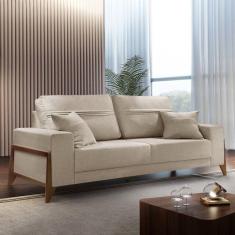 Imagem de Sofá 4 Lugares 240cm com Almofadas M130 Bege