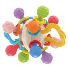 Imagem de Maxi Baby Mordedor Chocalho Bebê Bola Sensorial Massageador