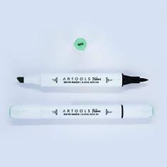 Imagem de Marca Texto Artools Pictom Pontas Broad e Brush Verde G213
