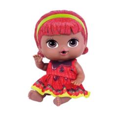 Imagem de Bonecas Coleção Frutinhas Cotiplás com cheirinho de frutas - Morango com Chocolate