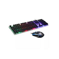 Imagem de Teclado com mouse retroiluminado, tecla redonda