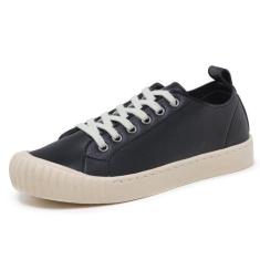 Imagem de Tenis Casual Flatform Feminino Com Cadarço Palmilha EVA Macia Basico C