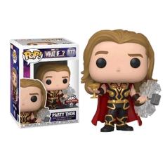 Imagem de Funko Pop What If Thor Party 877 Marvel Studios Bobblehead
