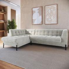 Imagem de Sofá 3 Lugares com Chaise Terminal Cod. 2881 Zênite Yescasa