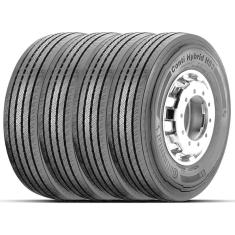 Imagem de Kit 4 Pneu Continental Aro 22,5 275/80r22.5 149/146l Chs3