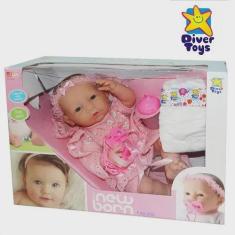 Imagem de Boneca diver new born - faz xixi