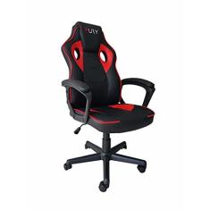 Imagem de Cadeira Gamer Fury STR Ajust de altura, Função Relax - Verm
