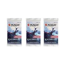 Imagem de 3 Packs MTG Set Booster Pack Lot MTG Kaldheim