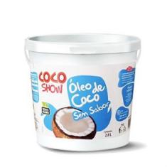 Imagem de Óleo de Coco sem sabor Coco Show Balde 2,8 litros - Copra