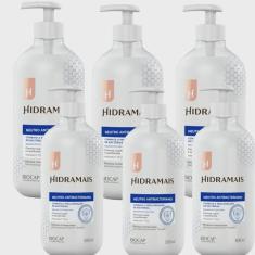 Imagem de Kit 6 Sabonete Gel Neutro Antibacteriano 500 ml Hidramais