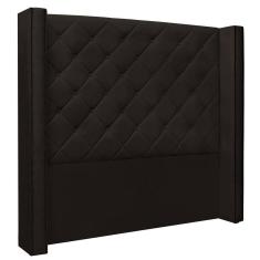 Imagem de Cabeceira Estofada Cama Box Casal Alteza 140cm Marrom