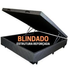 Imagem de Cama base baú casal padrão - Super Reforçada 
