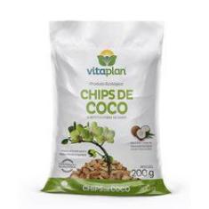 Imagem de Chips de Coco para Plantio e Cobertura Vitaplan 200 g
