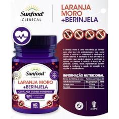 Imagem de Laranja Moro + Berinjela 1400Mg 60 Caps Sunfood - Sunfood Clinical