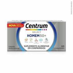 Imagem de Suplemento Vitamínico Centrum Select Homem 50+ De A A Zinco 60 Comprim