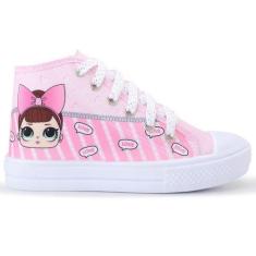 Imagem de Tênis Infantil Menina Botinha Feminino Casual Lol 040 - Lukys Calçados