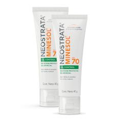 Imagem de Kit 2 Protetor Solar Facial NeoStrata Minesol Oil Control FPS 70 40g