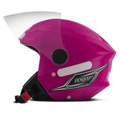 Imagem de Capacete De Moto Aberto Feminino e Masculino Mixs Way Com Viseira Cris