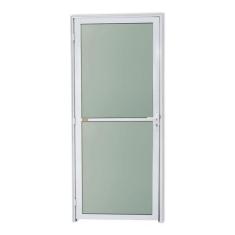 Imagem de Porta de Alumínio e Vidro 210x80cm Brilhante Super Brimak