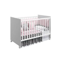 Imagem de Berço Nacional Mel Branco Fosco - Reller