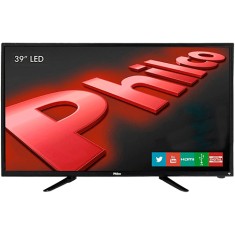 Imagem de Smart TV LED 39" Philco PH39N91DSGW 2 HDMI LAN (Rede)
