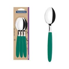 Imagem de Conjunto de colheres de mesa tramontina ipanema com lâminas de aço ino