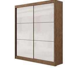 Imagem de Guarda Roupa 2 portas Mdf Ypê e Off white